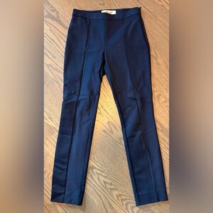 Diane Von Furstenberg Deep Blue Straight Leg Pants